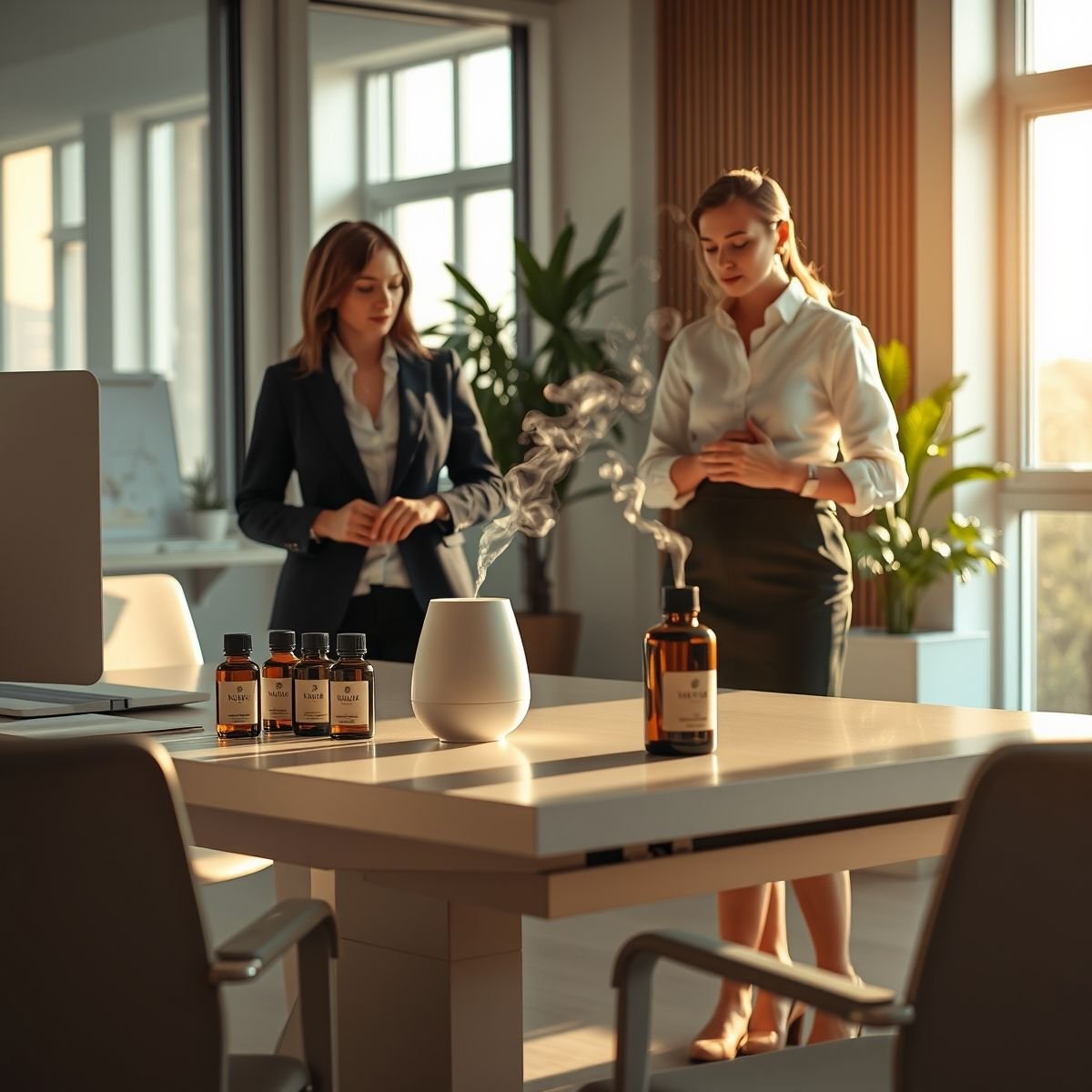 Para que serve óleos essenciais e a aromaterapia no trabalho